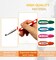 Latest Set of 27 PCS Ergonomic Crochet Hooks Set with Case Extra Long Soft Grip Handles Crochet Hook Needles for Arthritic Hands,Standard US Size B(2MM)-J(6MM)